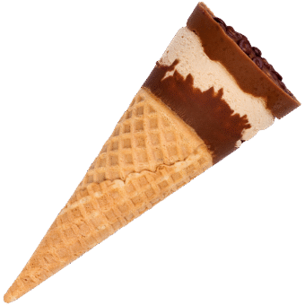 Waffle ice cream